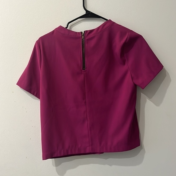ASTR Zip-back Blouse with Cut Outs Size XS Astr the label - Picture 9 of 10